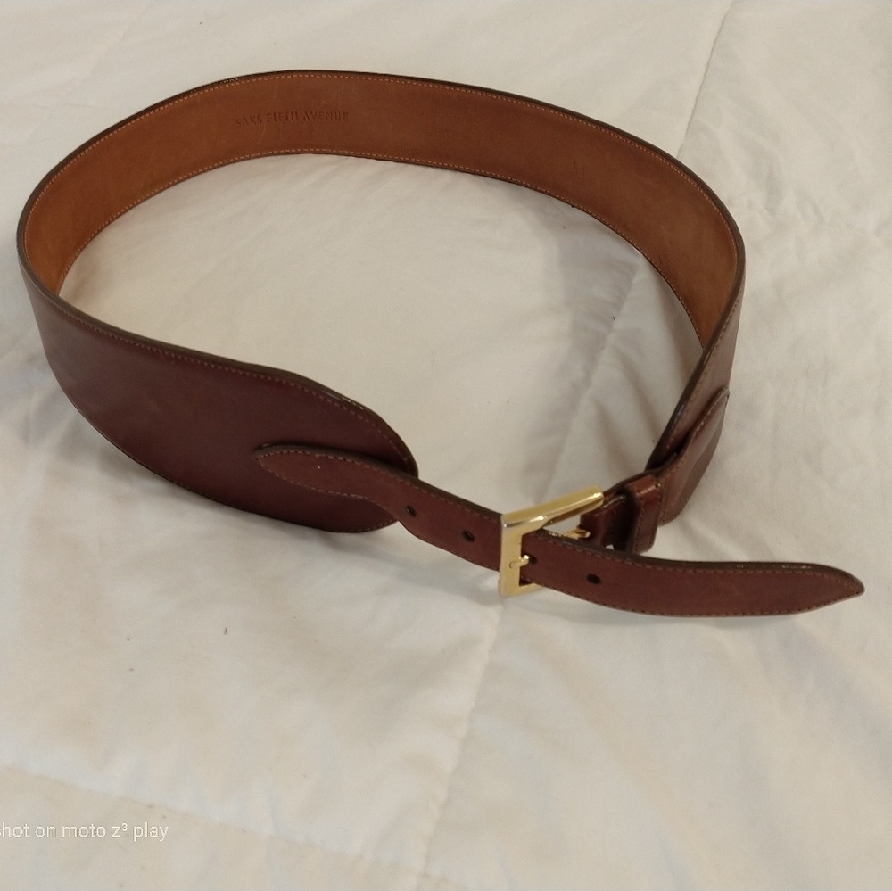Saks 5th ave Women's Wide Cummerbund belt